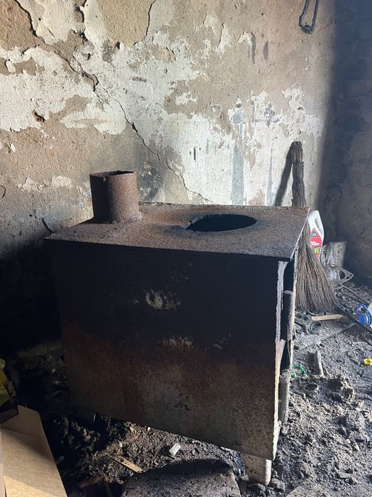 ПЕЧЬ в гараж буржуйка