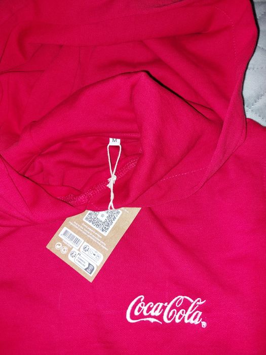 Hanorac logo brodat Coca-Cola, Nou, M