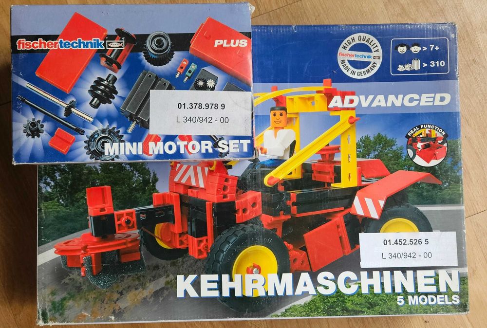 Fischertechnik set Jucarii constructie