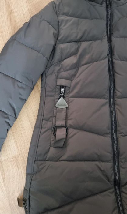 Geaca de iarna cu guler natural