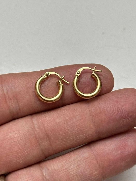 CERCEI AUR 18K - Rotunzi - Mici - Pt. Copii - Made in Italy !