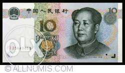 Bancnota China 10 yuani 2005