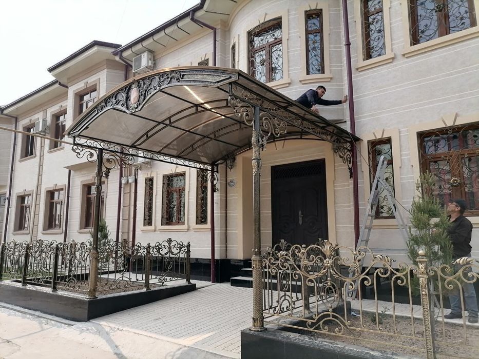 Навес из лексан Гарантия 10 лет