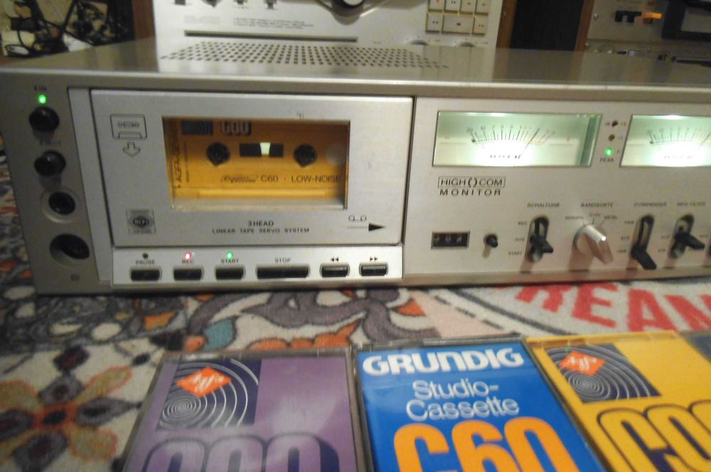 3-Head CG-356 UHER ferrite head 3-Motor High-Com Compander