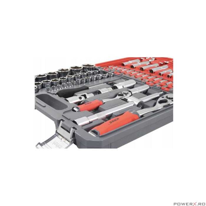 Trusa chei 94 piese scule, chei, tubulare, profesionale Verke