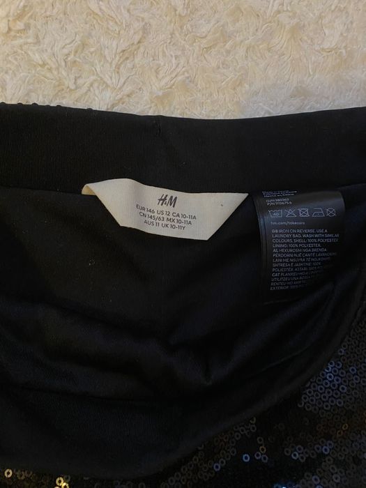 Детски панталон с пайети