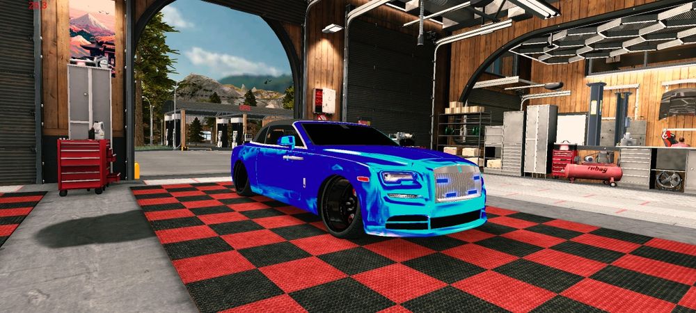 Кар паркинг машины винил хром