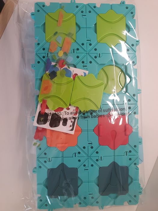 Vand joc logic Burgkidz Logical Road Builder 62x62 cm