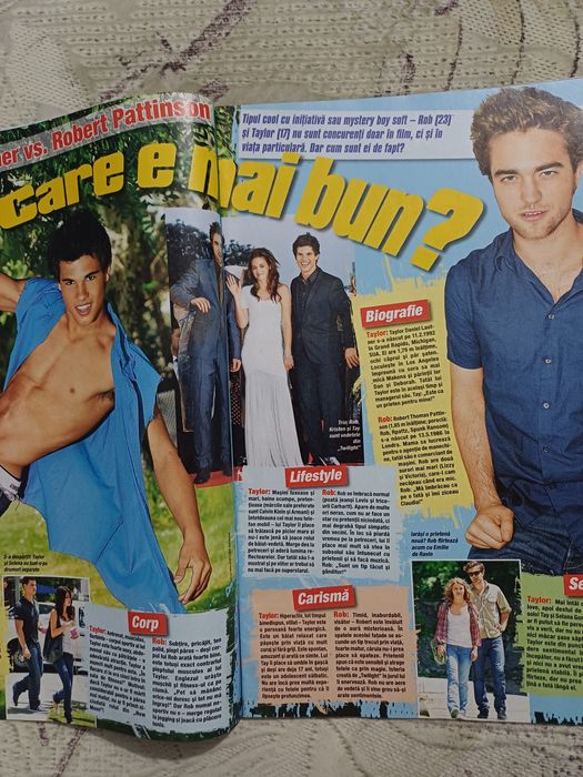 Vand revista Popcorn septembrie 2009, cu Miley Cyrus, CU POSTERE cu Shakira, Michael Jackson, Maite Peroni, Bill Tokio Hotel