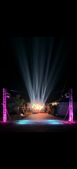 Programare schela de lumini trupe, dj, petreceri, cluburi, saloane de evenimente