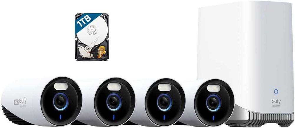 eufy Security Camera E330 (Professional) 4-Cam Kit