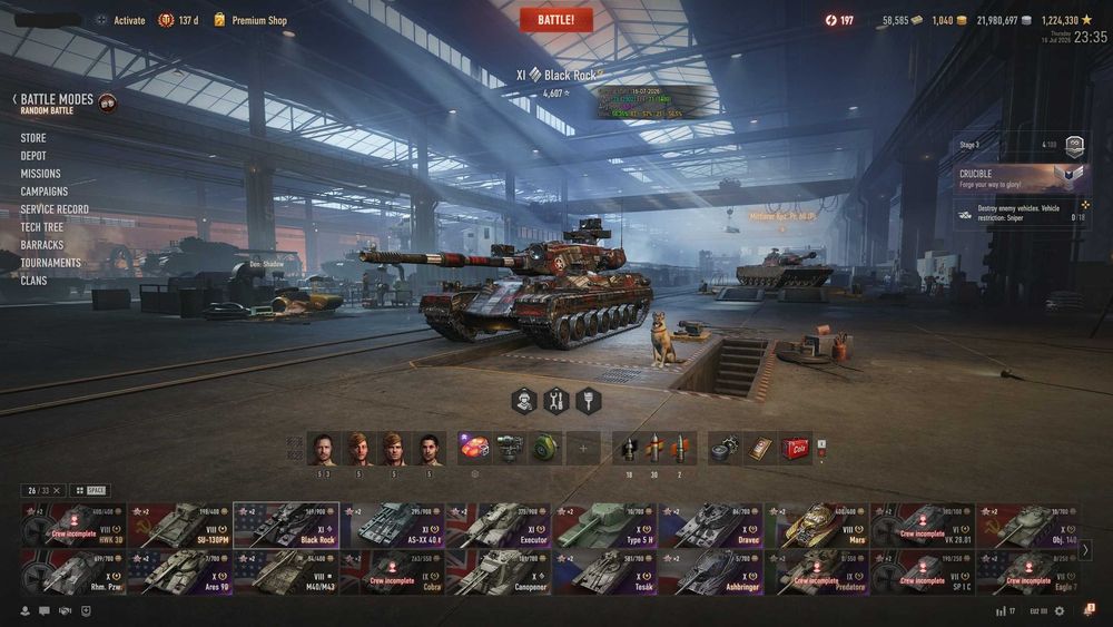 joc PC WoT World of Tanks Unicum 3100 wnx