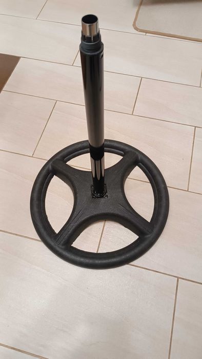 тръба черна стойка , поставка