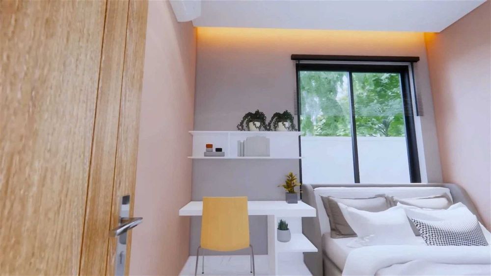 НА ИЗПЛАЩАНЕ - Евтина двуетажна сглобяема къща с 4 спални, 132 кв. м