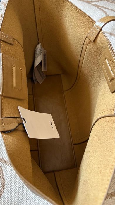 Кожаная сумка Mango