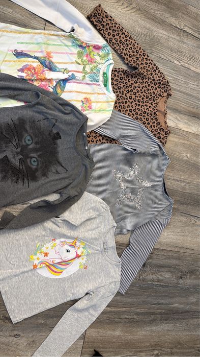 Лот 5-6 /дънки,блузи,рокли,долнище Mayoral,HM