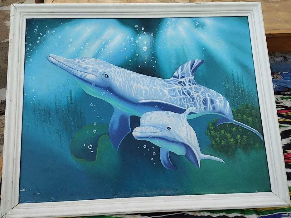 Продам картину-Дельфин