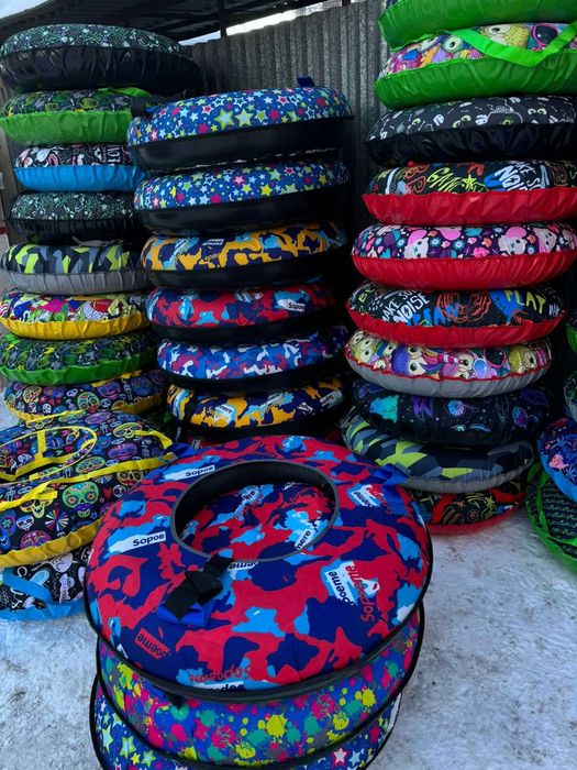 Тюбинг (круг) ватрушка надувной для катания доставка