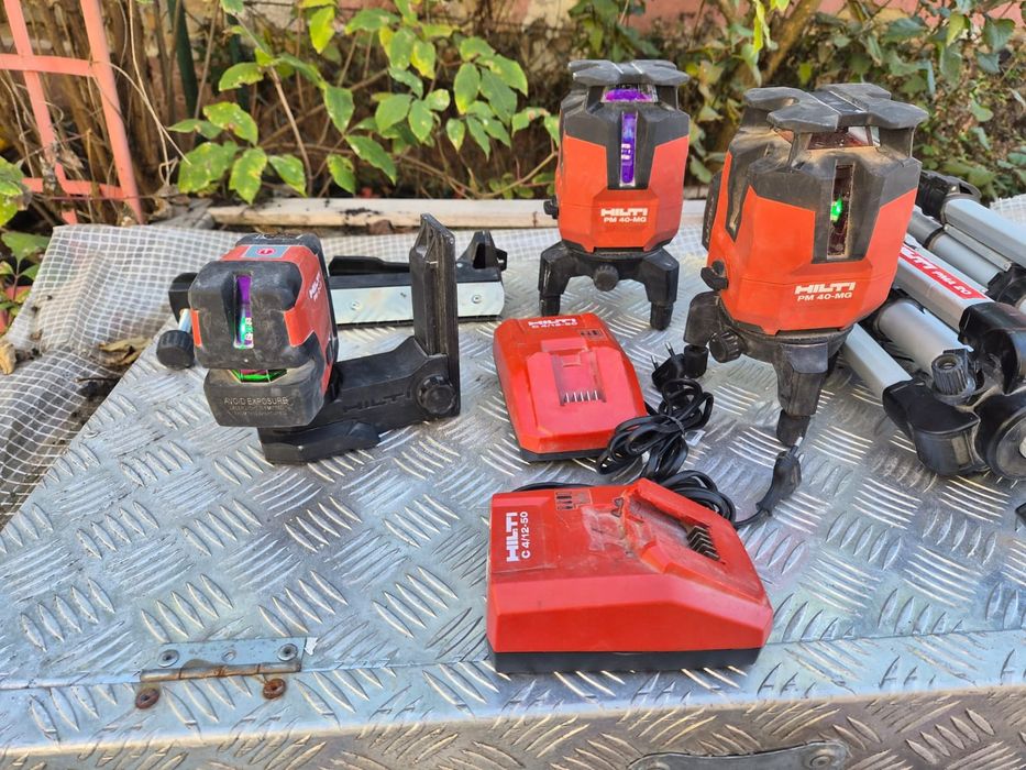 Nivela laser Hilti PM 40 - MG  / PM 2- LG raza verde