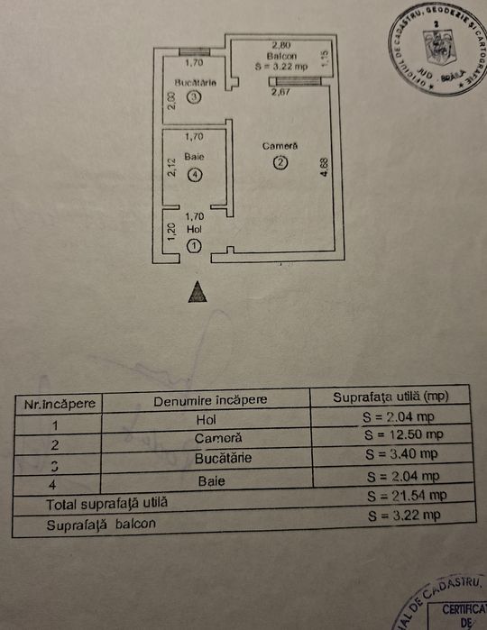 Garsoniera (mobilata, utilata), Zona Bariera , Stare foarte buna !!!