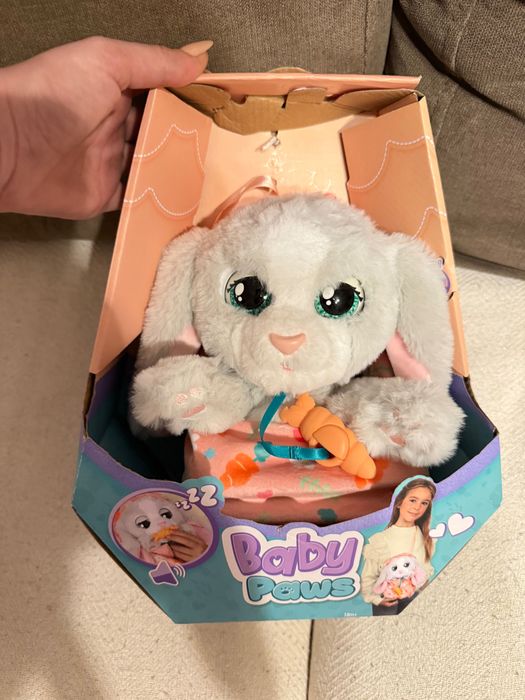 Iepure interactiv baby paws nou