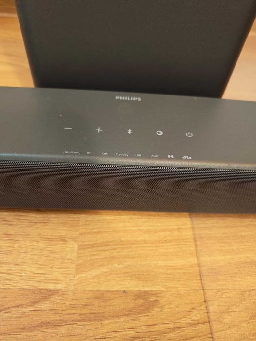 Soundbar Philips TAB5309/10 2.1, 240W, Subwoofer Wireless, Dolby Digital Plus, HDMI ARC