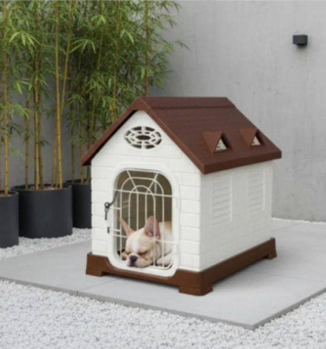 Водоустойчива Пластмасова Къща за Кучета