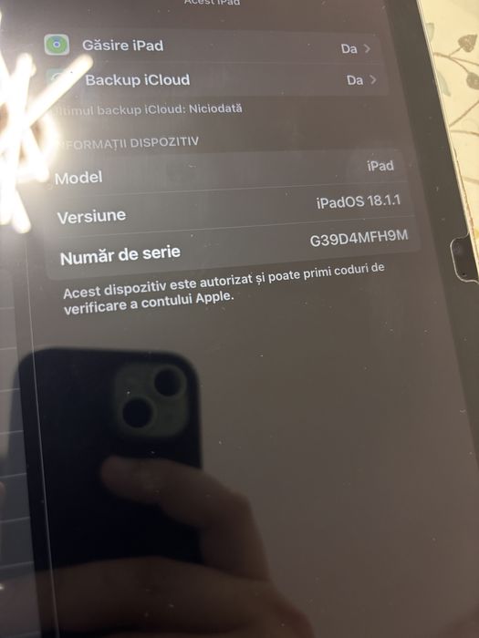 Tableta procesor voce Ipad 10