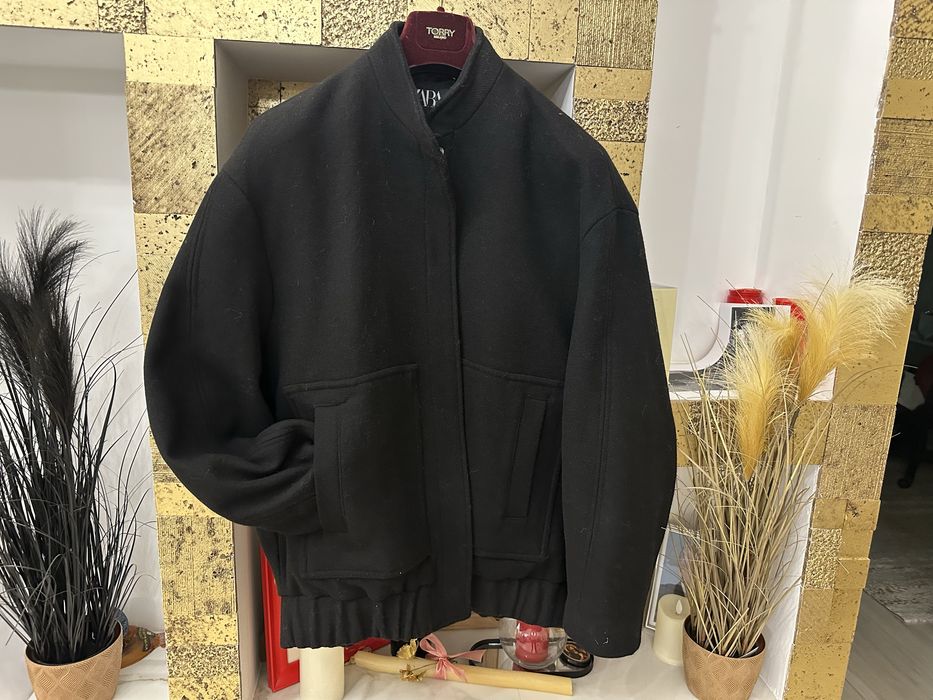 Geaca bomber ZARA din stofa