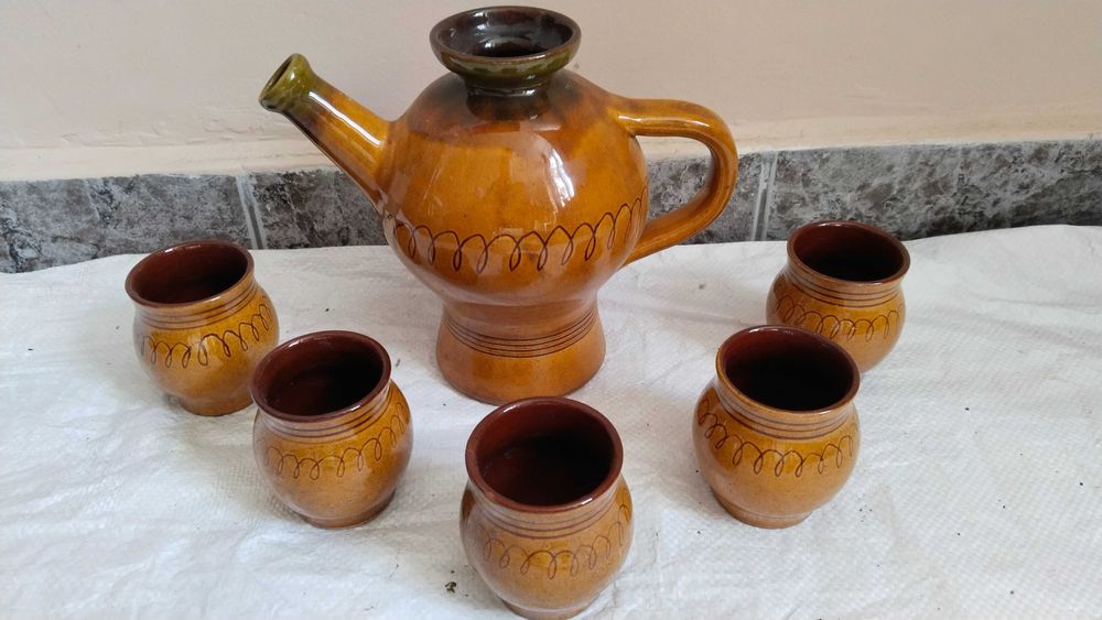 лот Стари Битови ракиени комплекти