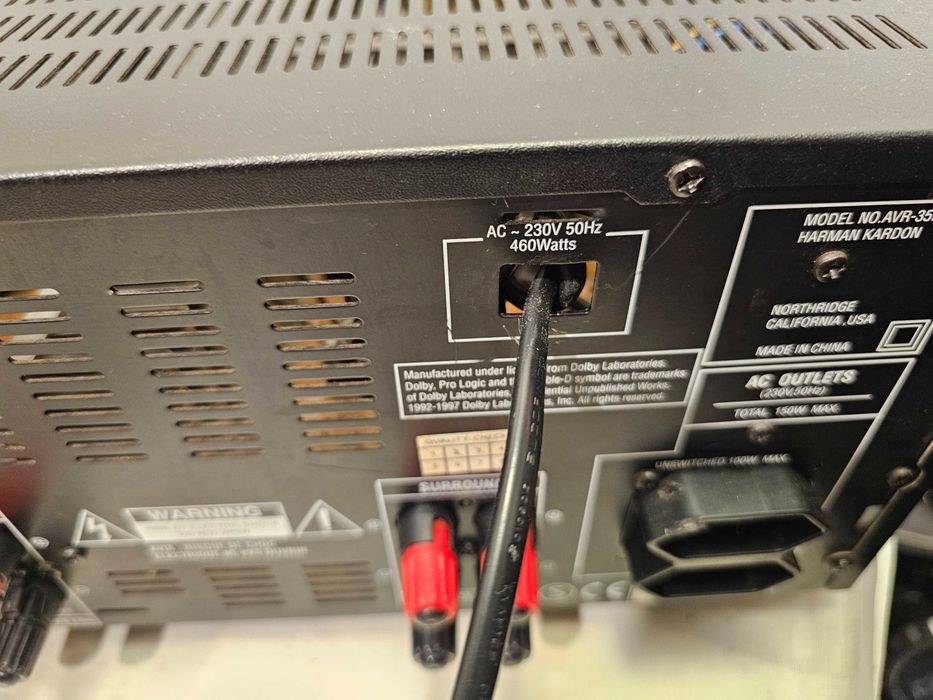 Harman Kadron AVR 35 RDS reciver statie putere