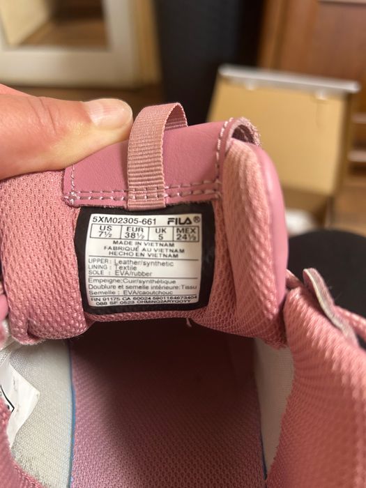 Маратонки FILA розови