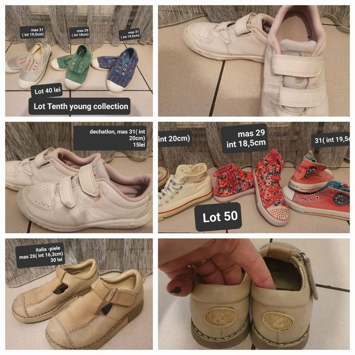 Loturi cizme/ incaltaminte piele , fetita