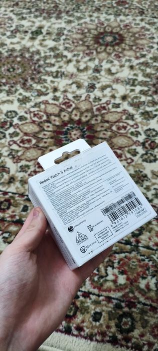 Смарт часы redmi watch active есть гарантия в нфс әлем в городе