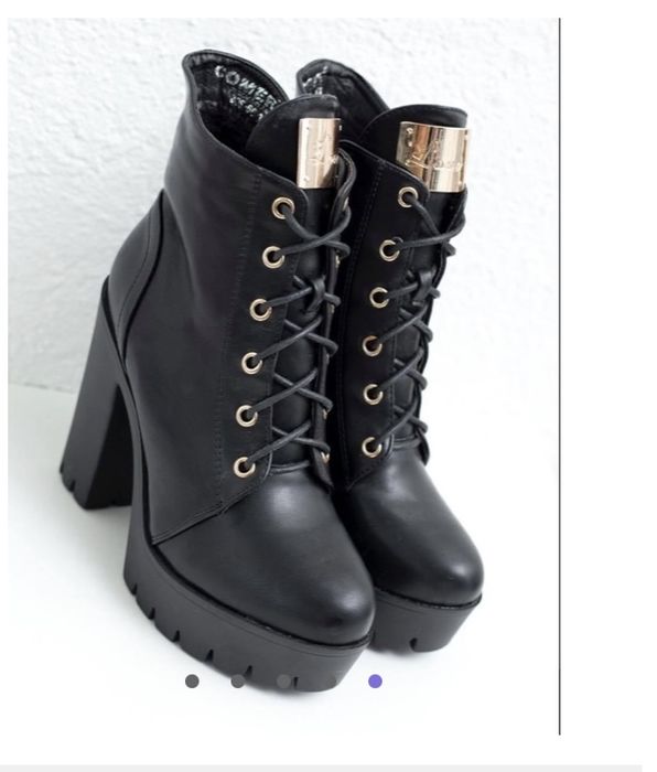 Дамски боти еко кожа