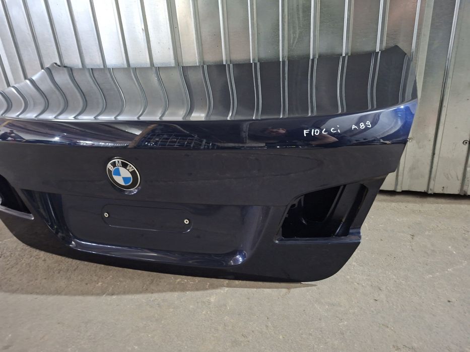 Capota portbagaj BMW F10 culoare A89 Imperial Blau in stare foarte buna