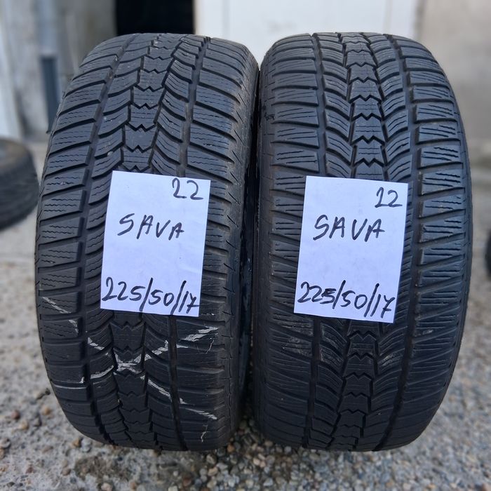 2×225/50/17 M+S.SAVA 2022.Stare excelenta.