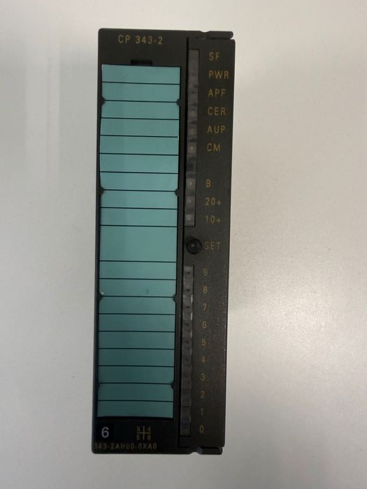 Это модуль Siemens SIMATIC NET CP 343-2.
