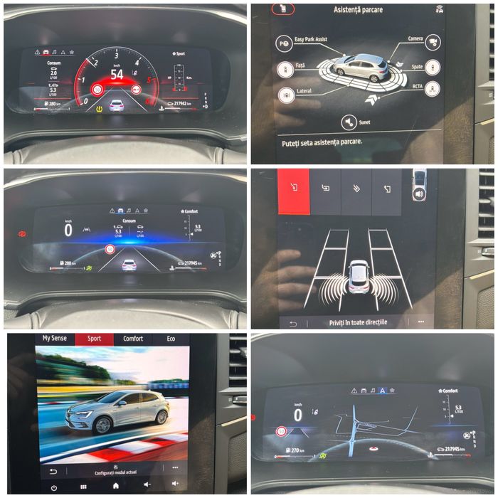 Megane Facelift 2020/1.5 Dci 115cp/Automata/Ambientale/Ceasuri digital