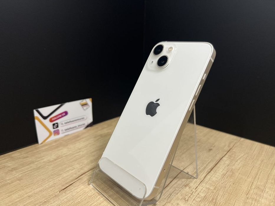 iPhone 13 128Gb Starlight Second-Hand Foarte Bun 3 ani garanție, Telef
