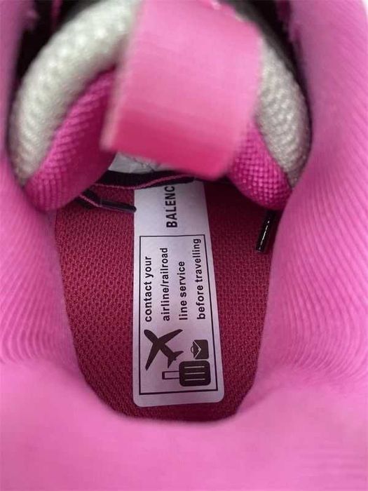 Balenciaga Track Sneaker "White/Black/Pink"