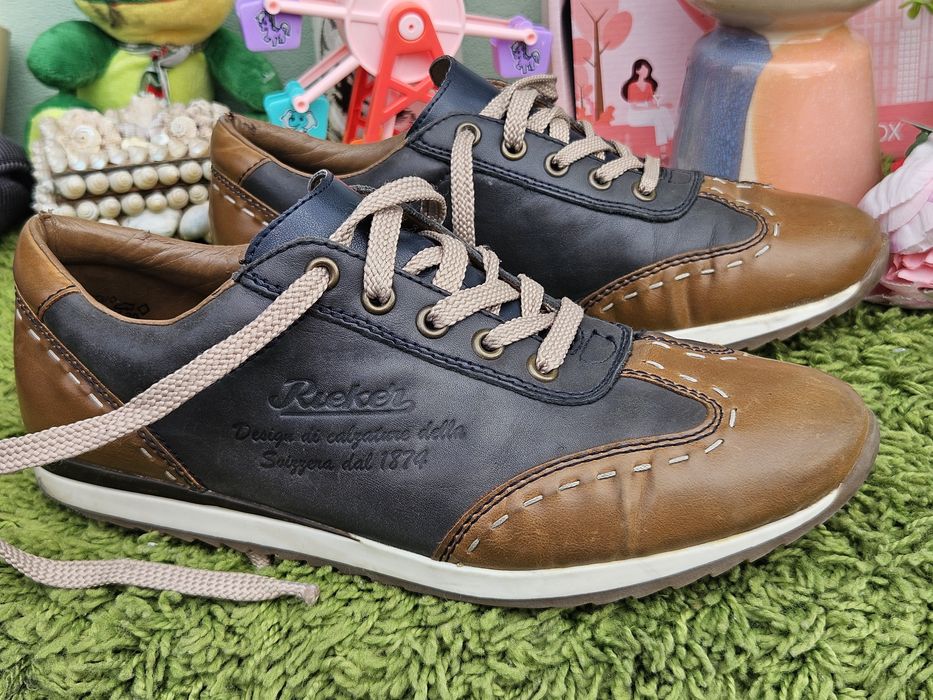 Rieker мъжки обувки от кожа N40