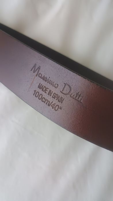 Curea piele Massimo Dutti.