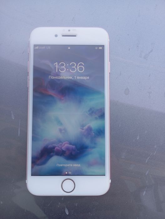 iPhone 7 eyomkst 75%xotira 256