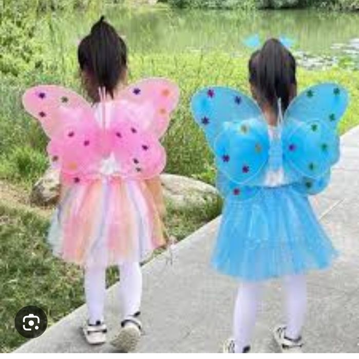 Детски костюм с ангелски крила