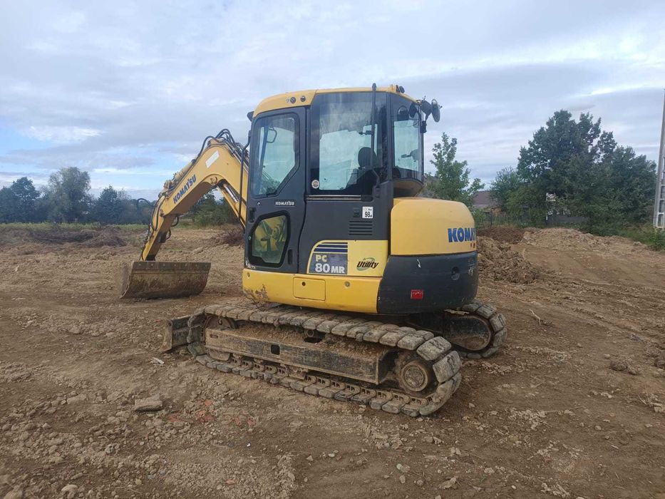 Excavator Komatsu PC80MR-3 An fabricatie : 2009, Greutate : 7550 Kg