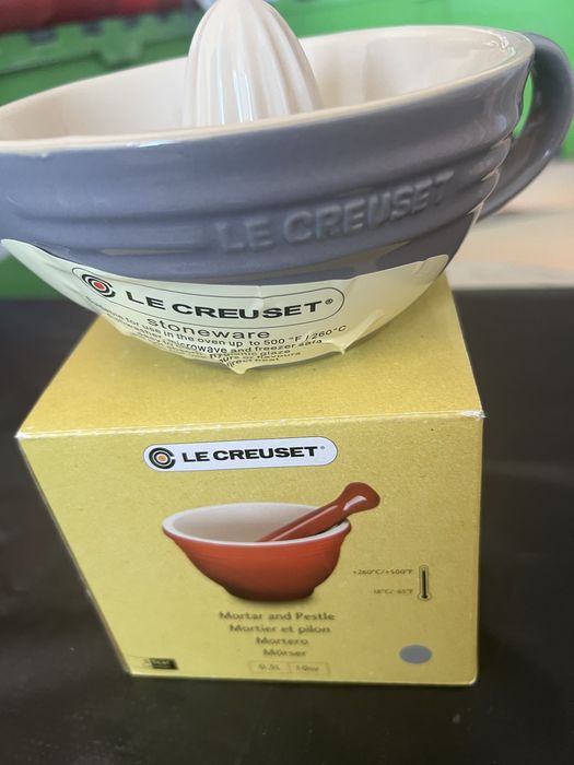 Le creuset set mojar si storcator citrice!