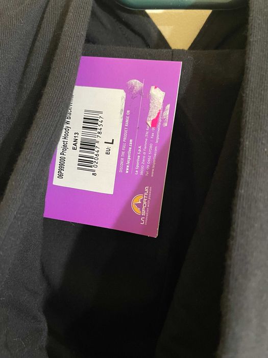 La Sportiva Project Hoodie nou cu etichete mas L