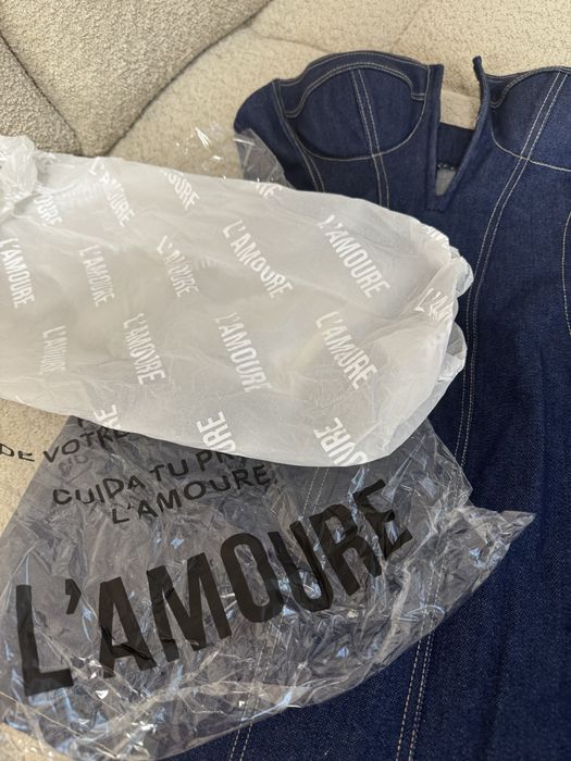 Дънкова рокля L'amoure