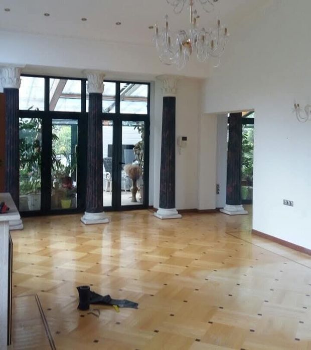 циклене на паркет  и дюшеме